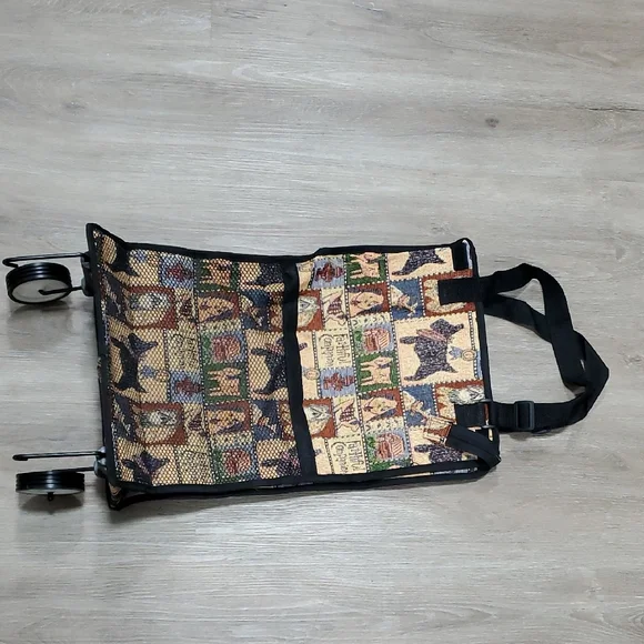 Animal Print Tapestry Bag - Picture 4 of 8